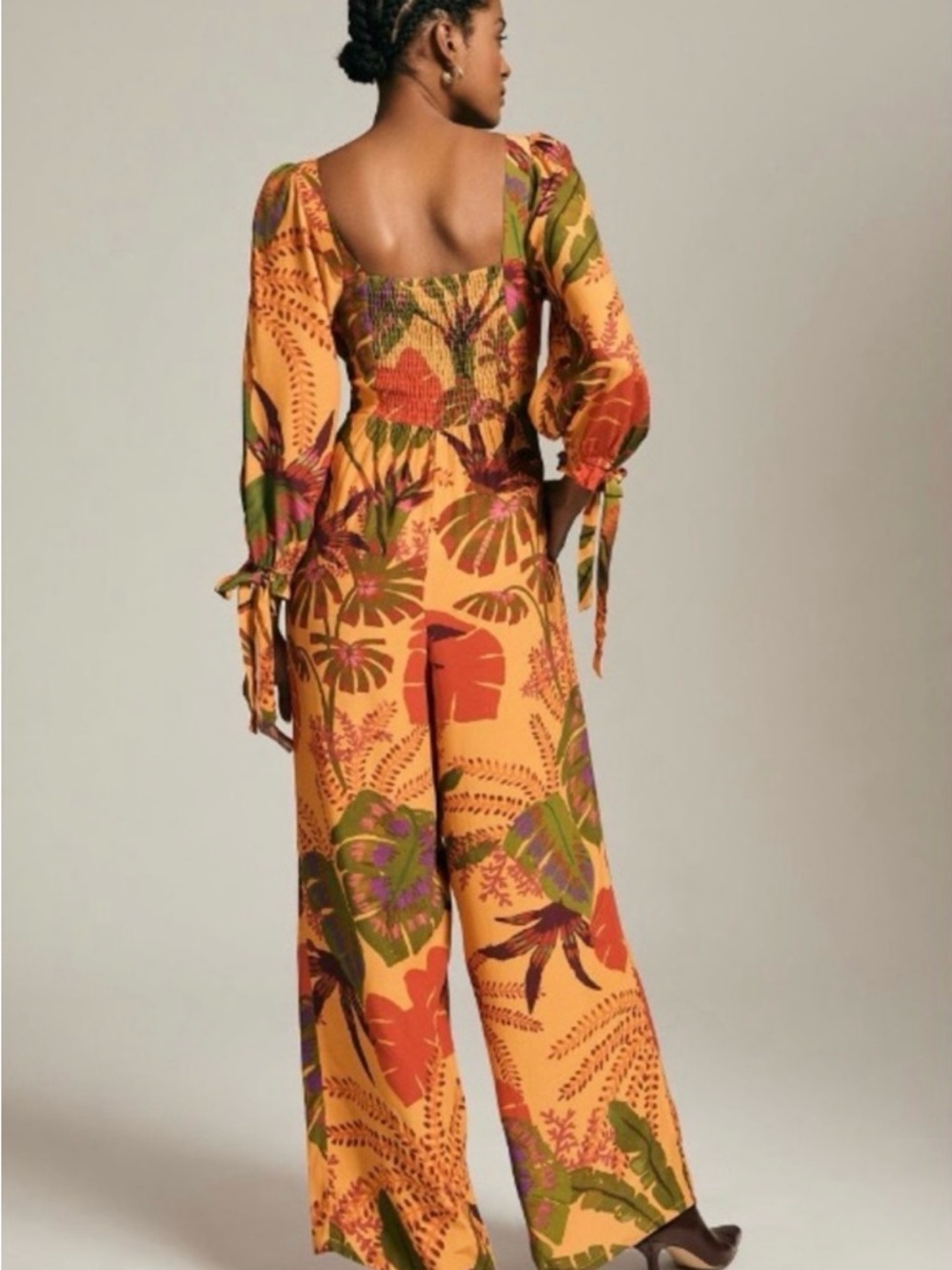 FARM Rio Sweetheart Jumpsuit 🦜 🧡 - Picture 3 of 9